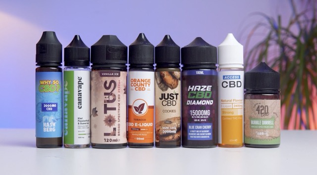 8 Best CBD E-liquids in 2024