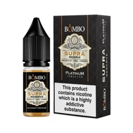 Bombo Platinum Tobaccos Supra Reserve Nic Salt