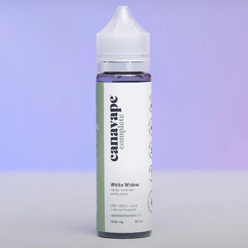 Canavape - White Widow - Terpene CBD 1800mg 50ml