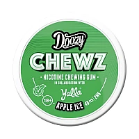 Doozy Chewz Apple Ice Nicotine Chewing Gum