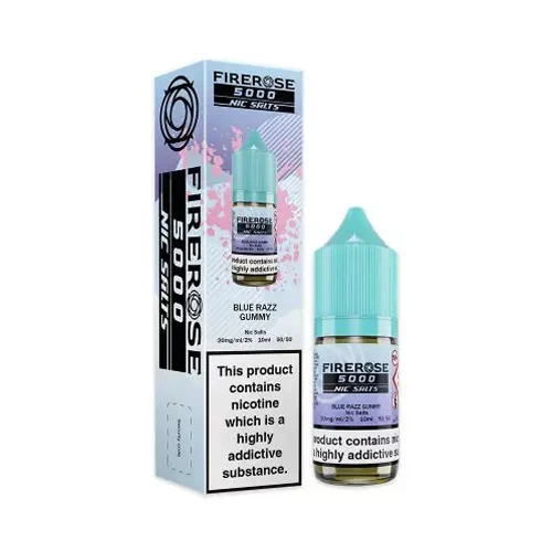 Elux Firerose 5000 Blue Razz Gummy Nic Salt