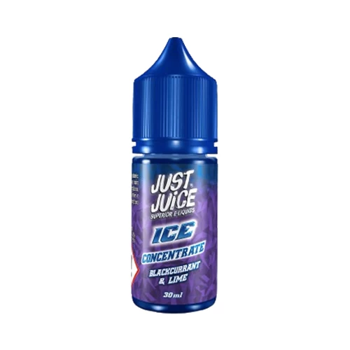 Just Juice Ice Blackcurrant & Lime E-Liquid Concentrate