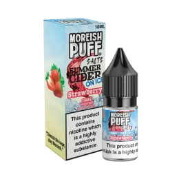 Moreish Puff Summer Cider on Ice Strawberry Nic Salt