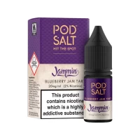 Pod Salt Fusions Blueberry Jam Tart Nic Salt