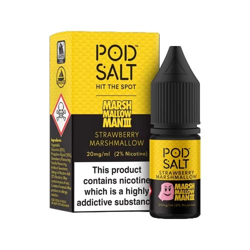 Pod Salt Fusions Strawberry Marshmallow Nic Salt