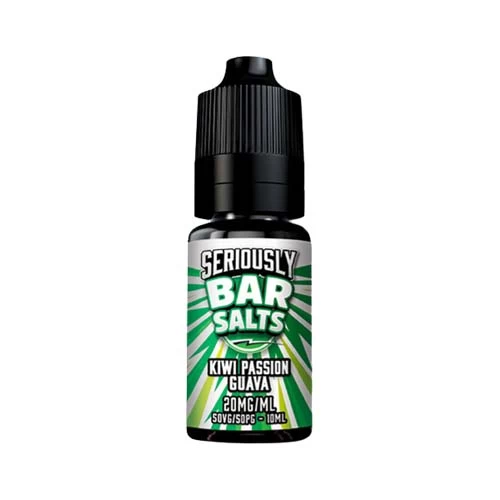 Seriously Bar Salts Kiwi Passion Guava Nic Salt