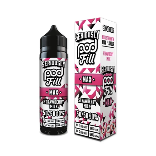 Seriously Pod Fill MAX - Strawberry Milk 40ml