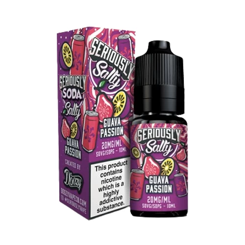 Seriously Salty Soda Guava Passion Nic Salt